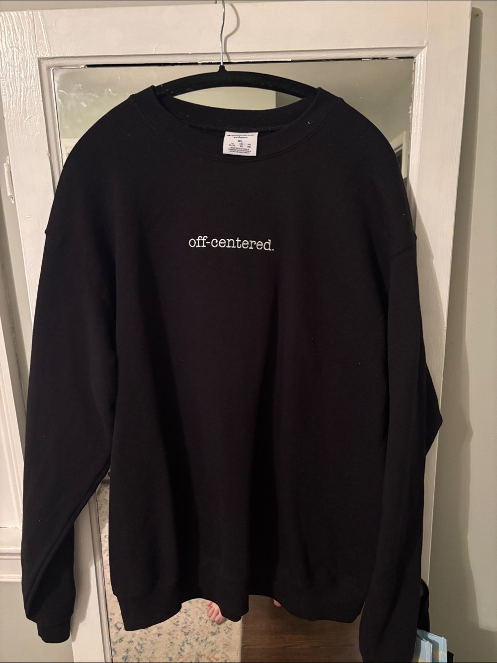 Dogfish Head Brewery Black Crewneck Sweatshirt